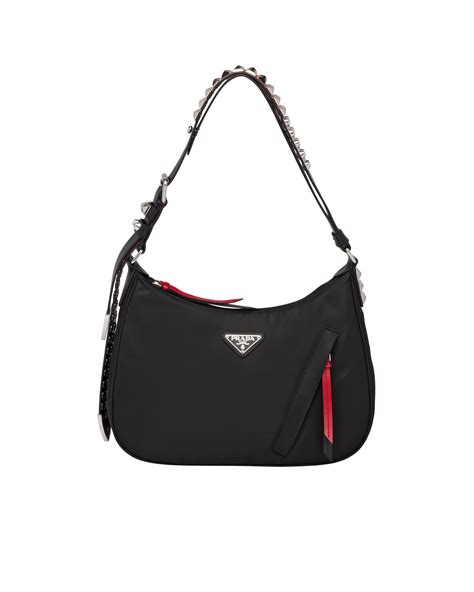 prada mini hobo nylon bag|Prada hobos online shopping.